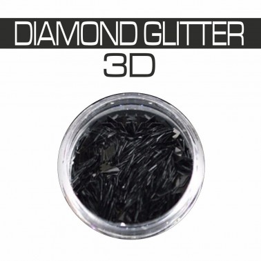DIAMOND GLITTER 3D NERO