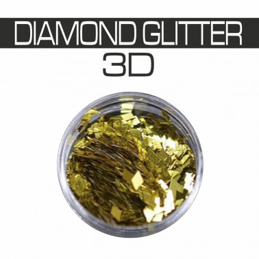 DIAMOND GLITTER 3D ORO